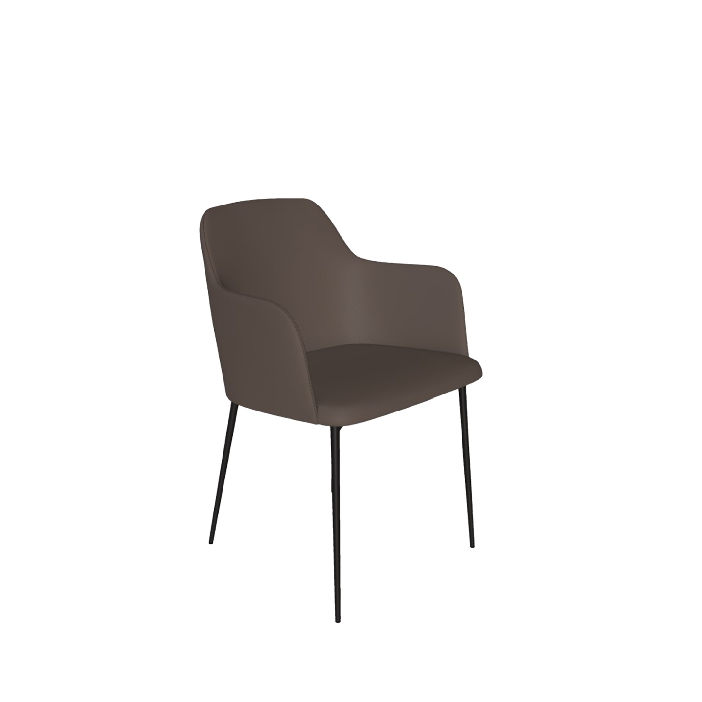 Margot Armchair Metal with Arms