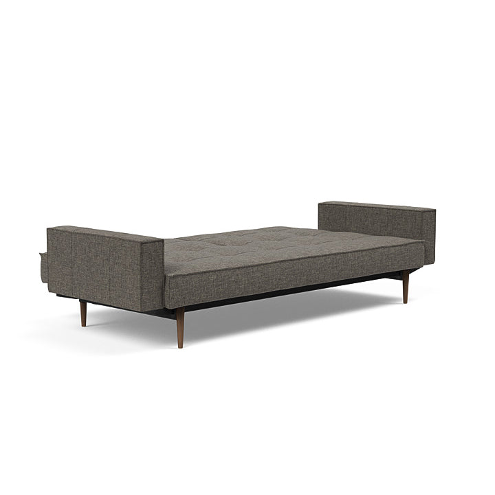 Splitback Wood Sofa Bed With Arms